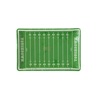 Football Field Paper Plates | Set of 8