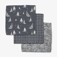 Coastal Day Dishcloths | Set of 3