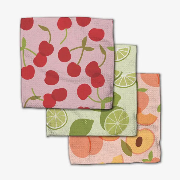 Fruit Fun Dishcloths | Set of 3
