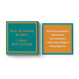 HR | Reversible Cocktail Napkins
