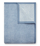 Harborview Herrinbone Sky Blanket