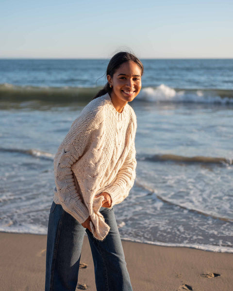 Topanga Cable Sweater | Salty