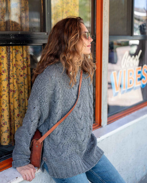 Topanga Cable Sweater | Anchor