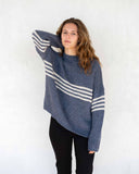 Seacoast Stripe Sweater | Navy