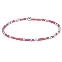 Hope Unwritten Sterling Bracelet | Bright Pink