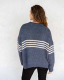 Seacoast Stripe Sweater | Navy