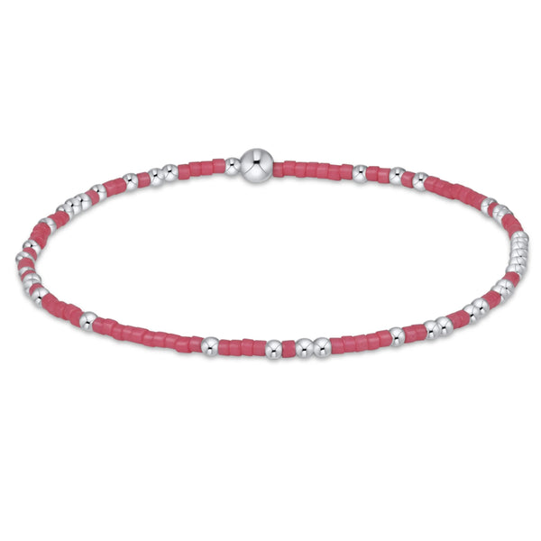 Hope Unwritten Sterling Bracelet | Bright Pink