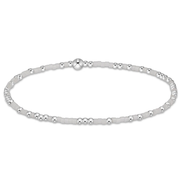 Hope Unwritten Sterling Bracelet | White
