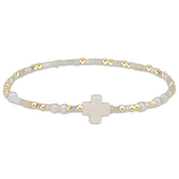 Hope Unwritten Signature Cross Bracelet | call me on my shellphone