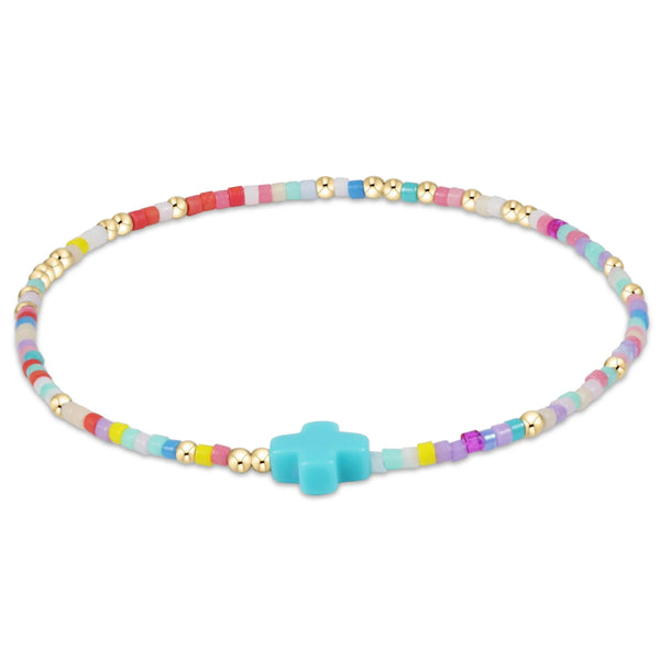 Hope Unwritten Signature Cross Bracelet | Hot Mess