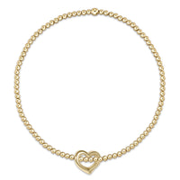 Classic Gold 2.5mm Bracelet | Love Charm