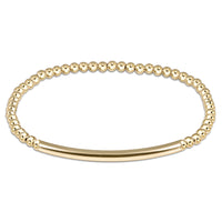 Bliss Bar Gold Bracelet | 3mm