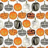 Pumpkin Pattern Lunch Napkins