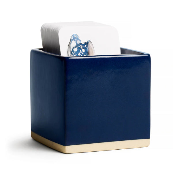 Little Notes Ceramic Holder | Navy