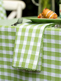 Cloth Napkin | Fern Green Check