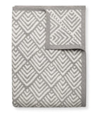 Oyster Cove Diamonds Grey Blanket