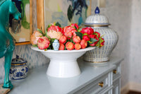 pinstripe melamine bowl | nora fleming base