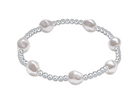 Admire Sterling 3mm Bracelet | Pearl