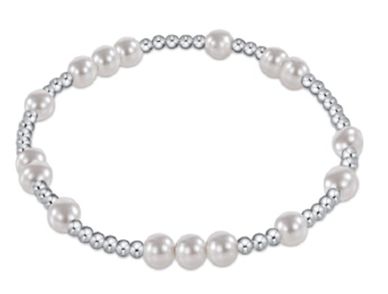 Hope Unwritten Sterling 5mm Bracelet | Pearl