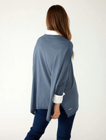 Catalina V-Neck Sweater | Baltic Blue
