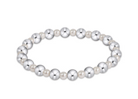 Pearl Grateful 4mm Sterling Silver Bracelet