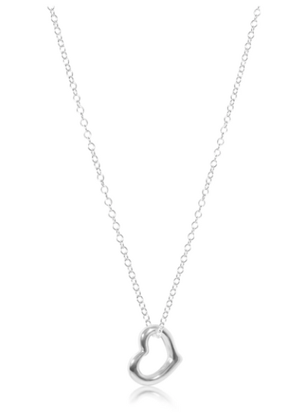 Love Charm | 16 Inch Sterling Necklace