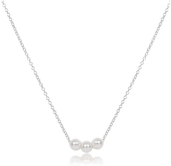 Joy Pearl | 16 Inch Sterling Necklace
