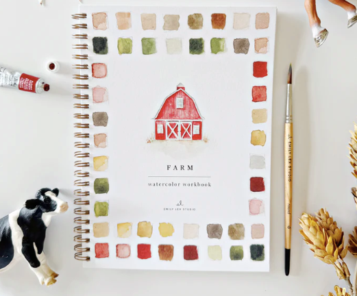 Watercolor Workbook | Farm