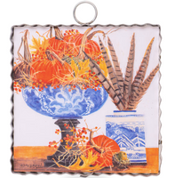 Blue Bowl Velvet Pumpkins | Mini Gallery