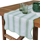 Cabana Stripe Runner 18X90 | Seagrass