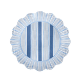 Cabana Stripe Melamine Dessert/Salad Plate | Ocean