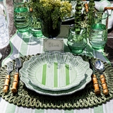 Cabana Stripe Melamine Dessert/Salad Plate | Seagrass