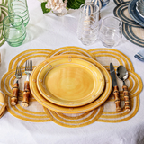 Berry & Thread Melamine Dessert/Salad Plates | Sunshine