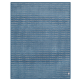 Beach Pebble Cornflower Blanket
