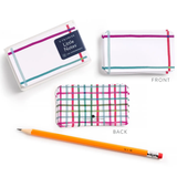 Happy Plaid Little Notes