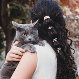 Paws Natural & Silver Hair Tie Bracelet Set | M