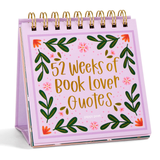 Desk Flip Calendar | Book Quotes
