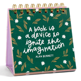 Desk Flip Calendar | Book Quotes