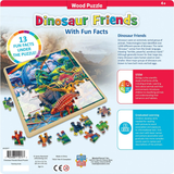 Dinosaur Friends Wood Puzzle | 48 Piece