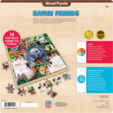 Safari Friends Wood Puzzle | 48 Piece