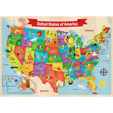 USA Map Wood Puzzle | 44 Piece