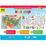 USA Map Wood Puzzle | 44 Piece