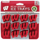 Wisconsin Badgers Ice Cube Trays | Set of 2