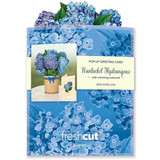 Mini Pop-Up Card | Nantucket Hydrangea