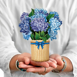 Mini Pop-Up Card | Nantucket Hydrangea