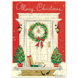 Christmas Home Puzzle Greeting Card