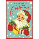 Christmas Santa Puzzle Greeting Card