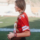 University of Wisconsin Game Day Hair Tie Bracelet Set | Medium