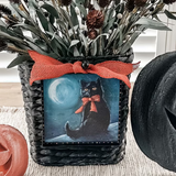 Black Cat & Bow | Mini Art