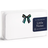 Plaid Bow Little Notes